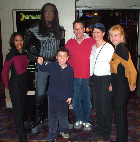 Star Trek Family Portrait: Us with some members of our <b>very</b> extended family.
