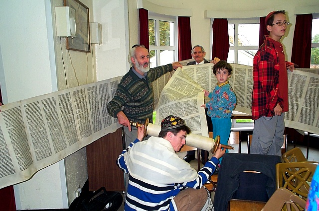 re-rolling the Torah: 