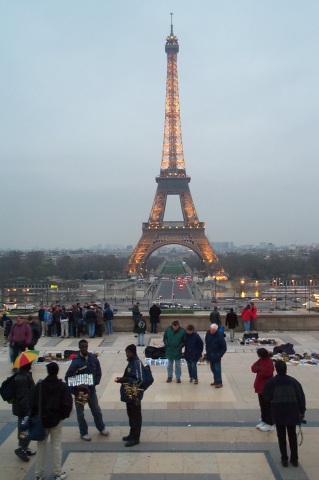 eiffel tower:  