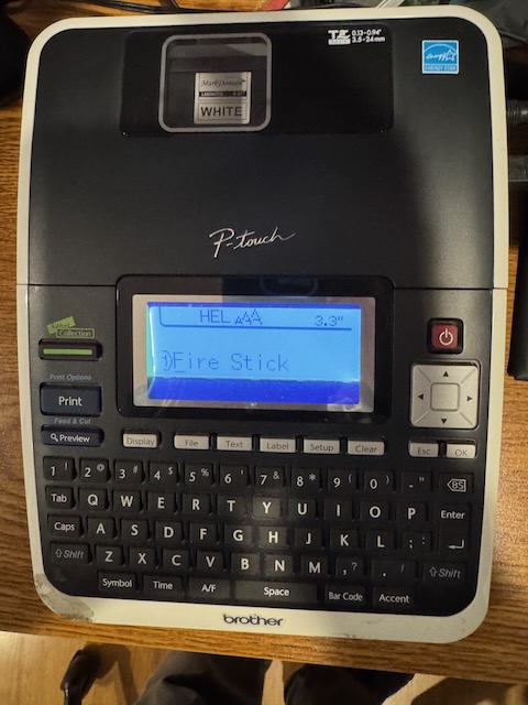 Brother PT-2730 printer